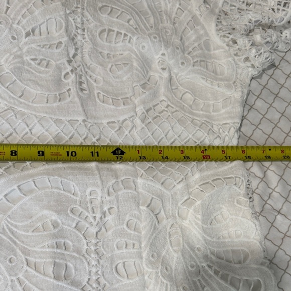 SHEIN Elegant White Lace Mini Dress - Picture 7 of 10